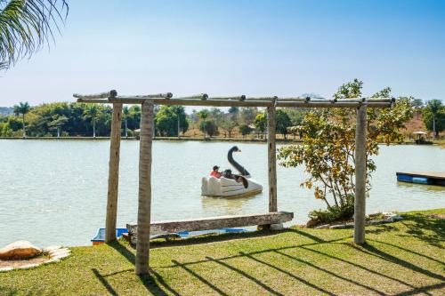 Dārzs, Hotel Fazenda Lagoa Azul in Esmeraldas