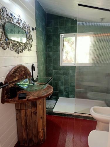 Fürdőszoba, Cabaña El Antojito (Cabana El Antojito) in Cabanes
