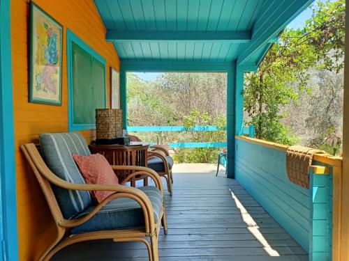 Erkély/terasz, Cabaña El Antojito (Cabana El Antojito) in Cabanes