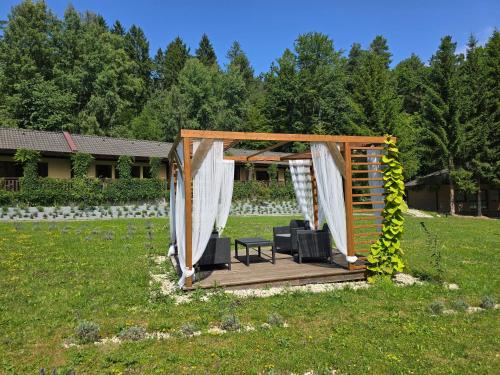 Dārzs, Resort Lesni Lazne in Jevany