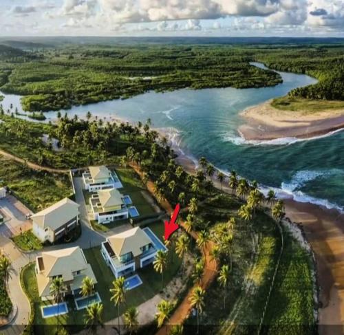 Beach house - secured, beach access, sea view, best location in Esplanada