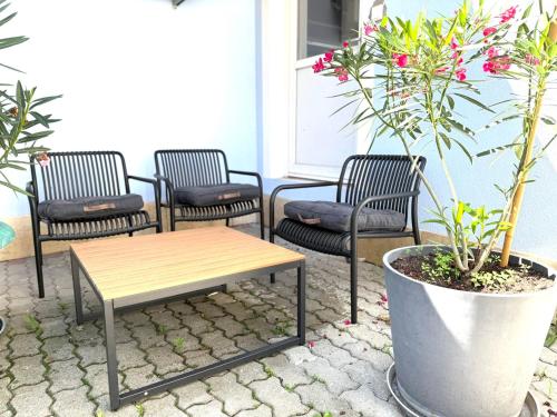 Balcony/terrace, Appartement Khodai in Sankt Peter