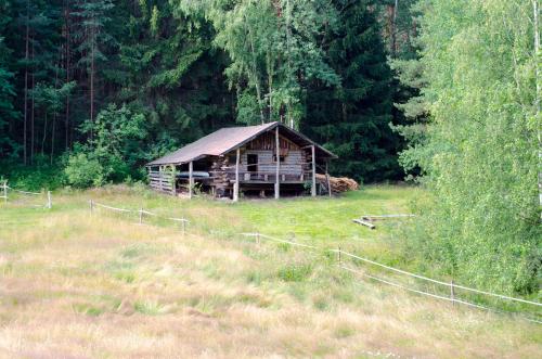 Ubytování v divočině (Ubytovani v divocine) in Srbska Kamenice