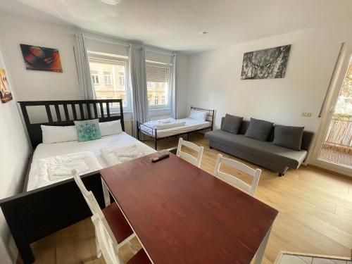 Studio mit Balkon in Leipzig - 12 min vom Hauptbahnhof mit S-Bahn, Lipsko (fotografie 6)
