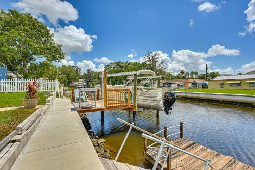 Swim, Fish and Relax Port Richey Gem with Yard!