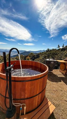 View, Wagon Cella faroeste com Spa em Campos in Santa Clara