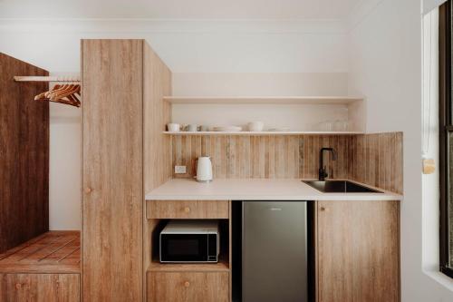 廚房, 庫德哥山谷酒店 (Cudgegong Valley Motel) in 穆奇