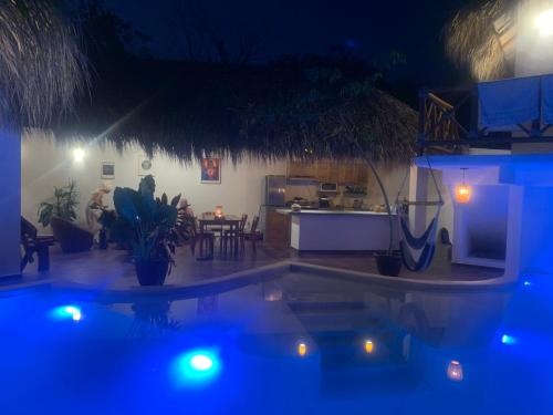 Krogs/atpūtas telpa, Villa Agualimpia in Playa Estacahuite