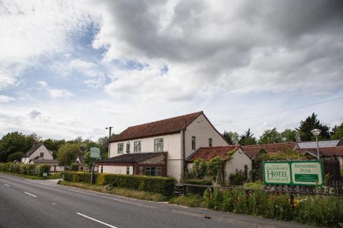 Indgang, Greenbanks Hotel Norfolk in Wendling