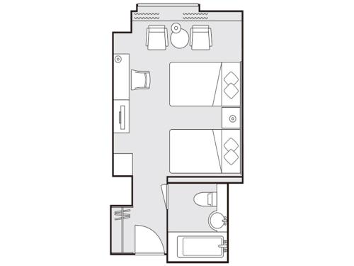 Comfort Twin Room - Non-Smoking image 1