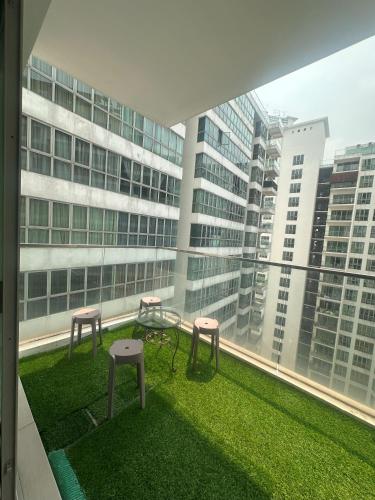 Uitzicht, Regalia BestFriend Hostel in Chowkit / Putra WTC