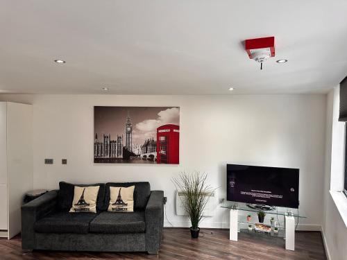 One-bed Luxury Apartment B11SA by LiveComfortably, Birmingham (Foto 7)