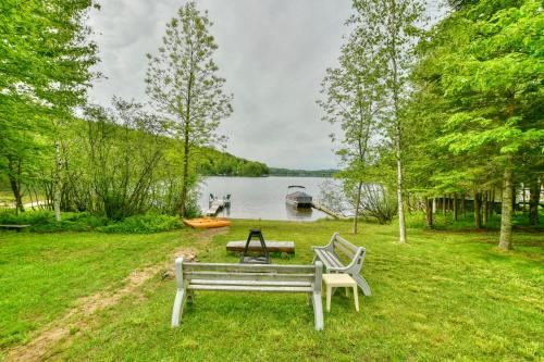 Bord de lac - Chalet du Bonheur in Amherst (QC)