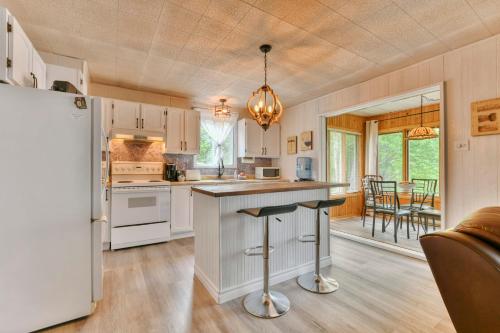 Bord de lac - Chalet du Bonheur in Amherst (QC)