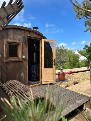 Sauna, Agger Glamping - Lyngheden in Agger