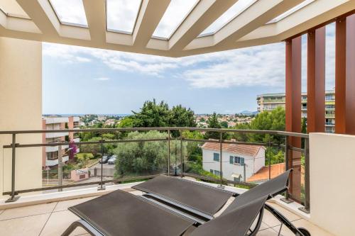 Lovely flat with terracce in La Pagane