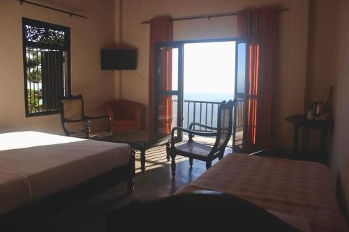 1 double bed