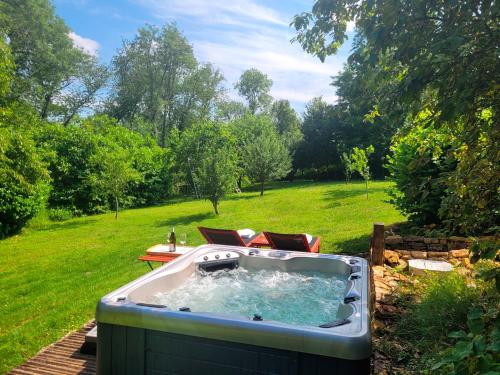 Jardin des Sens in Chailly-sur-Armancon (Bourgogne)