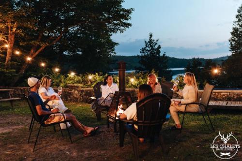 Le1605 - Spa et Plage - Les chalets dans le nord in Sainte Lucie des Laurentides (QC)