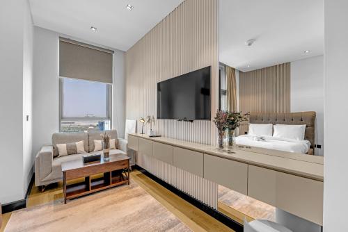Waves - Stylish Studio Near Downtown Dubai, Dubaj (fotografie 7)
