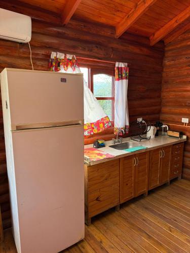 virtuve, Cabaña Los Abuelos para 6 personas (Cabana Los Abuelos para 6 personas) in Coronel Moldes