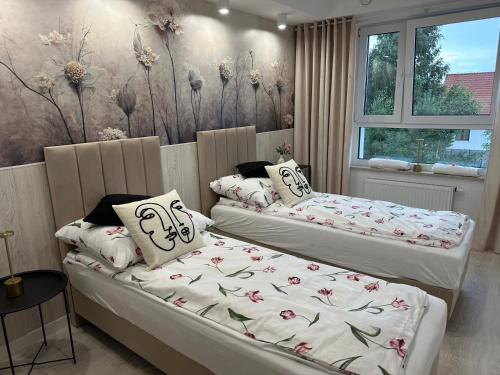 Nowy apartament z dwoma sypialniami i garażem