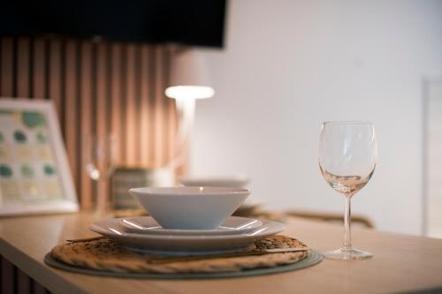 廚房, L'Exotique Baignoire Double Cozy Duplex in 阿戈諾市中心