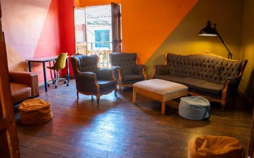 陽台/露台, Viajero Cusco Hostel in 庫斯科