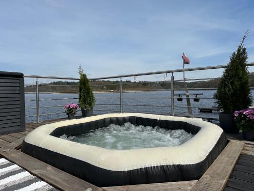 Luxury houseboat, Orlík Castle (Luxury houseboat, Orlik Castle) in Kožlí