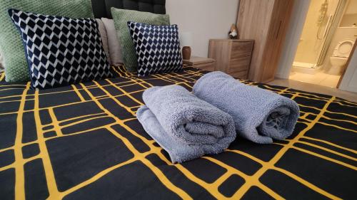 Bee Halo - Work N Relax 500Mbps WiFi, Netflix, City Centre, Paid Private Parking , Balcony and Memory Foam Beds, Manchester (fotografie 7)