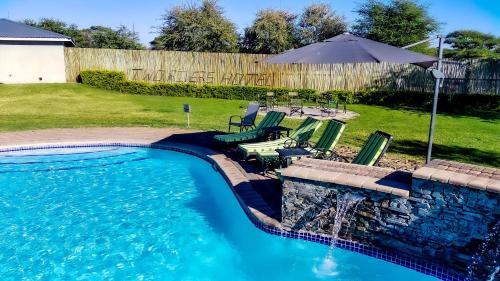 ガーデン, Two Rivers Hotel in カサネ