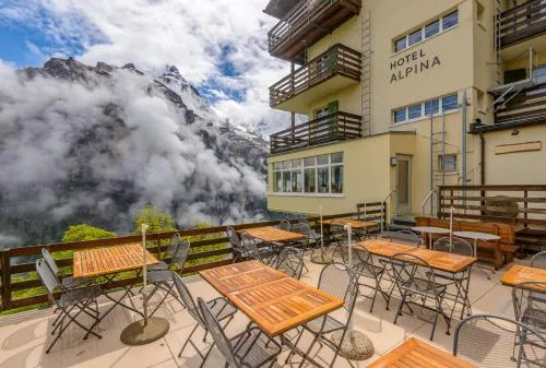 Hotel Alpina in Mürren, Schweiz
