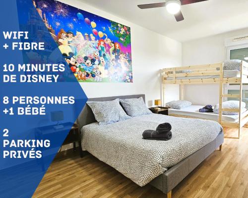 Grand Appartement Magic Dreams - Location saisonnière - Montévrain