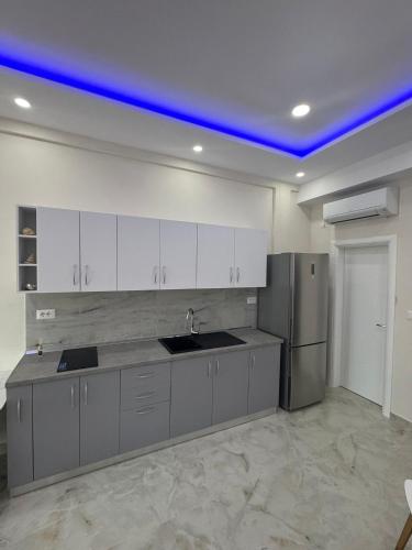 Konyha, A3 Apartments in Velipoje