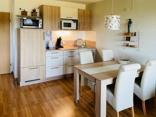 Konyha, Gemütliche Wohnung mit schöner Aussicht (Gemutliche Wohnung mit schoner Aussicht) in Haidmuhle