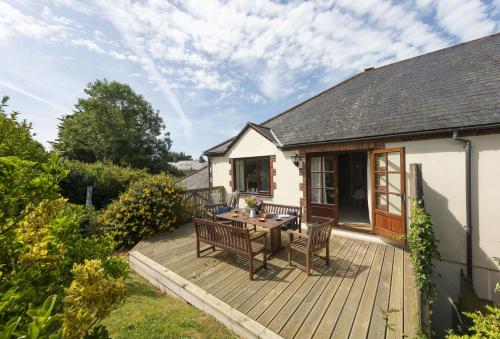 A szálláshely kívülről, Keepers Cottage in Polzeath