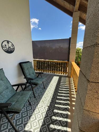 ระเบียง/ชานเรือน, Domizil NinaSol in มาเรียบิลด์