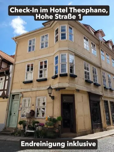 Kunsthaus mit Frühstück im Hotel Theophano in Quedlinburg, Deutschland