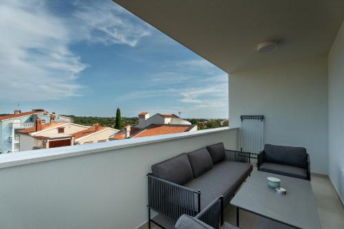Terraza/balcón, Apartmani Iman in Medulin