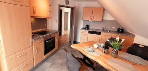 Ferienwohnung Lütje Moew - Dachterrasse und ruhige Lage in Leezdorf, Deutschland