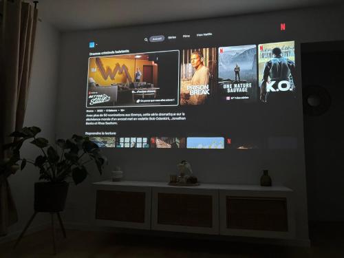 Spa privé et cinéma à Lesquin (Spa prive et cinema a Lesquin) in เลแควง