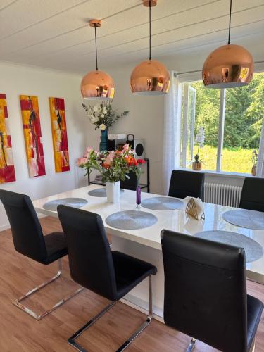 Ett hus med 3 sovrum med supersnabba internet fiberanslutningen 1000mb-100mb i Hog, 7 minuter fran H in Hudiksvall