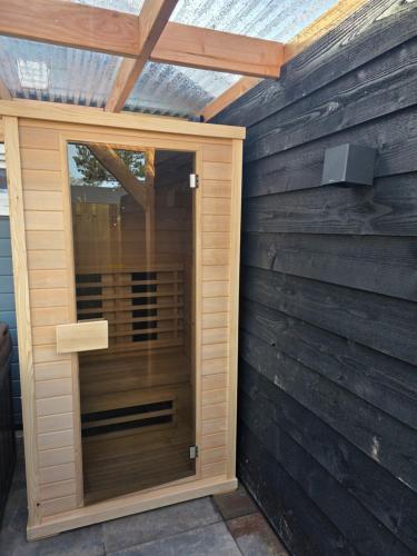 leuke gezellige blokhut in Boerhaavewijk