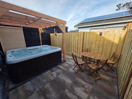 Facilities, leuke gezellige blokhut in Boerhaavewijk