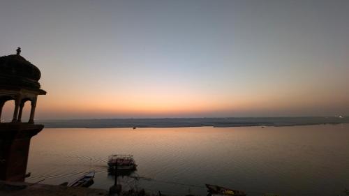 View, Holy Ganges Dorms in Varanasi