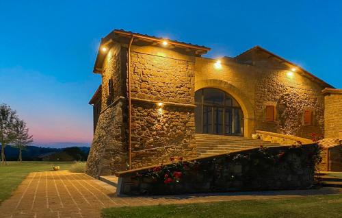 A szálláshely kívülről, Pet Friendly Apartment In Lubriano With Sauna in Lubriano