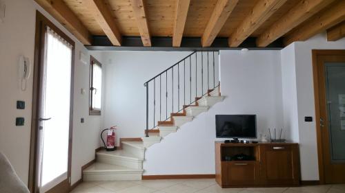 Közös társalgó / TV, La Casa di Nico in Paderno Del Grappa