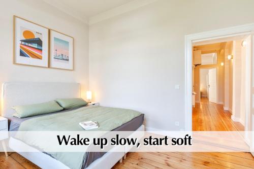 Calm City Escape - 75m2 Central Berlin Altbau-Apartment, 2BR, Smart-TV, Garden, Berlín (foto 8)