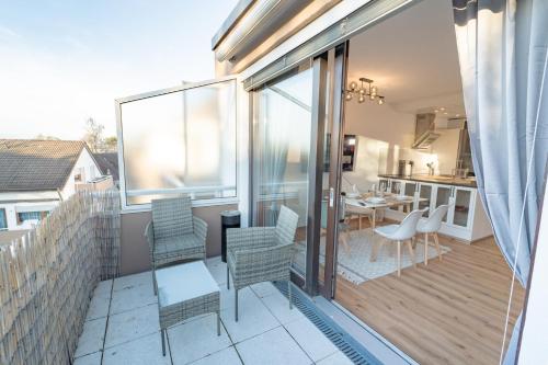 Theresa - Penthouse Terrasse Klima Parkplatz in Fellbach
