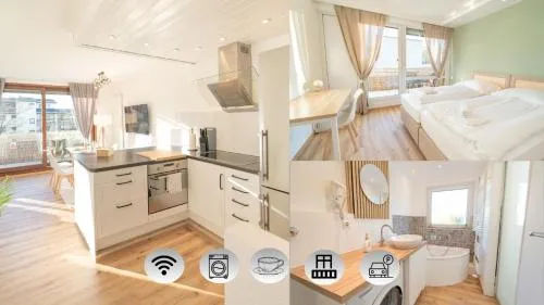 Theresa - Penthouse Terrasse Netflix Parkplatz in Fellbach, Deutschland